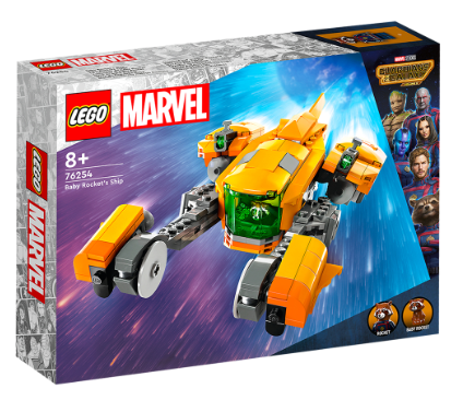 Lego 76254 Super Heroes Baby Rocket's Ship 330 pcs Building Blocks