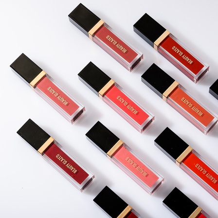 mall badgeBEAUTY GLAZED Makeup 24 Colors Lip tint Waterproof Liquid Lipstick Lip Gloss matte Cosmetics aglaonema red liptint set