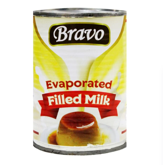 Bravo Evaporated Filled Milk 400g