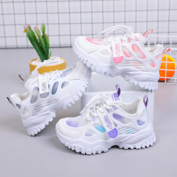 Korean kids shoes sneakers for kids new style Brand Net Shoes for kids girls