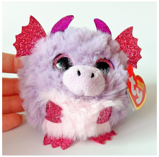 10cm Ty Big Eyes Stuffed Pea Stuffed Bubble Ball Series Animal Collection Unicorn Rat Owl Monkey Boy Girl Birthday Gift A1