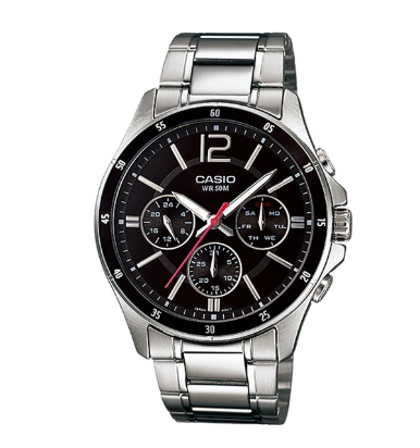 Casio Silver Stainless Steel Strap  Quartz Watch