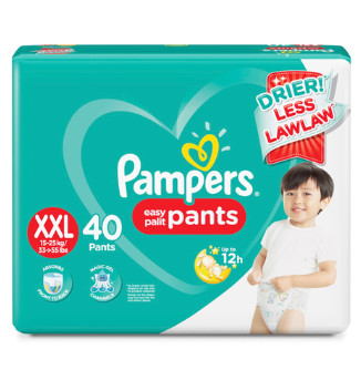 Pampers Dry Pants Baby Diaper XXL 40's