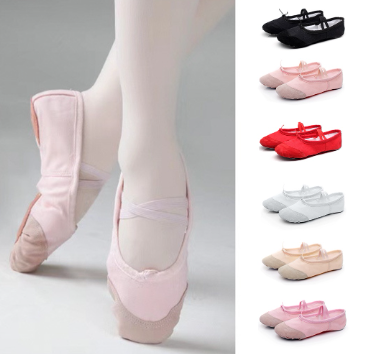 Ballet Shoes Kids Dance Slippers Professional Canvas Soft Sole Ballet Dancing Girls Women Ballet Yoga Gym Dancer Girl Shoes