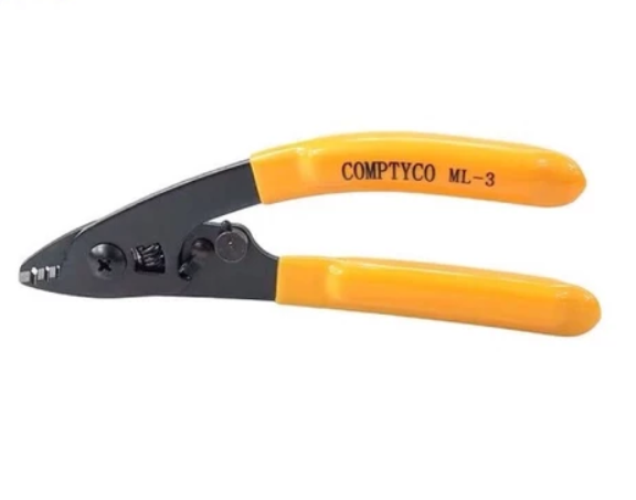 NERV CFS-3 Three-port Fiber Optical Stripper Pliers Wire Strippers for FTTH Tools Optic Stripping Plier Tool