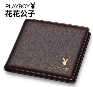 Playboy's Business High Quality Leather Men's Wallets Card Wallet
