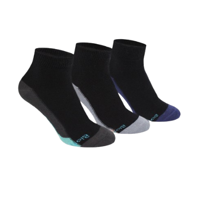 Biofresh Ladies’ Antimicrobial Lite Casual Ankle Socks 3 pairs in a pack RLCKG35