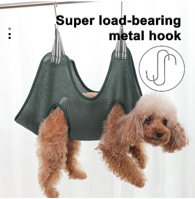 Pet Grooming Hammock Dog Cat Grooming Harness Pet Hanging Holder For Nail Trimming