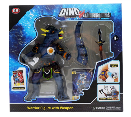 Dream Machine Dino Warriors Pachycephalosaurus Action Figure