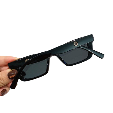 Lovito Women Basic Sunglasses LNA28272 (Black)