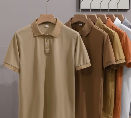 Plain Polo Shirt For Men Summer All Match Plus Size Casual Short Sleeve Polo T Shirt For Man