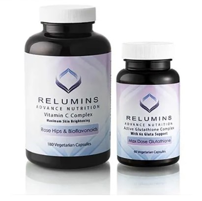 Relumins Advance Nutrition Active 6X Glutathione Complex & Vitamin C MAX Capsules