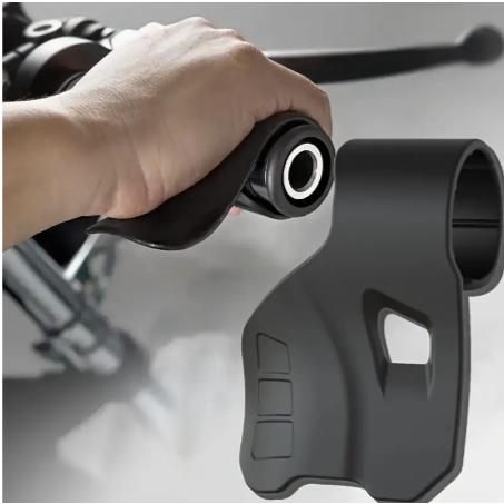 Motorcycle Throttle Assist Grip Clip, Universal Electric Accelerator Holder, ABS Material, Labor-Saving Constant Speed Control Accessory