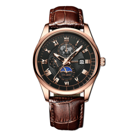 Binbond Original Luxury Watch Fashion Waterproof Luminous Men's Watch Student Trendy Stainless Steel Wrist Watch M1