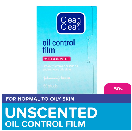 Clean & Clear Unscented Oil Control Film 60s