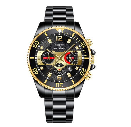 2022 New Quartz Watch Japan stainless steel waterproof watch for men Diving Steel Belt sports watches men's watch Business Automatic watch M5