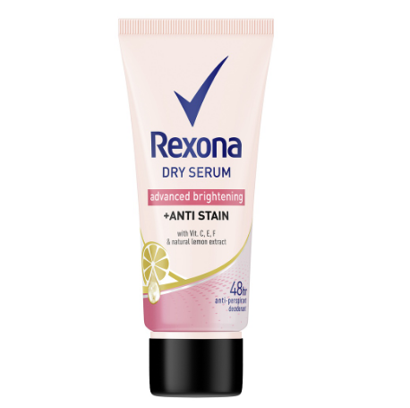 Rexona Advanced Brightening Deodorant Dry Serum Anti Stain 50ml