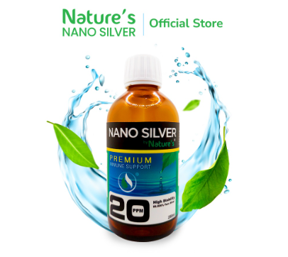 Nature's Nano Silver Premium Immune Support 250ml (8.4 oz)