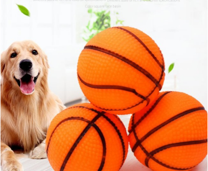 Pet Dog Sound Toy Dog BASKETBALL TOY