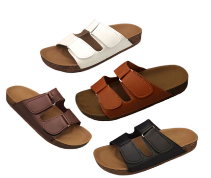 Pan.Da Boken Children's Sandals Velcro Strap Slippers Kids Casual Sandals