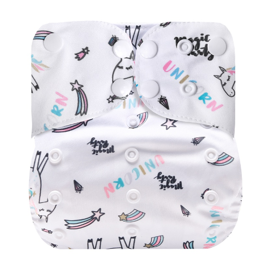 Ready Stocks Waterproof Reusable Digital Printed One Size Pocket Cloth Diaper S28