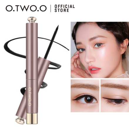 O.TWO.O Eye Makeup Set Mascara+Eyeliner+Eyelash Curler Tools Cosmetics