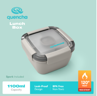 QUENCHA 1100ml Bento Lunch Box