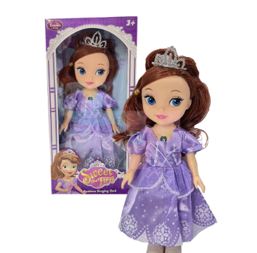 Sofia Press to Sing Doll Dolls Toys Toy Kids