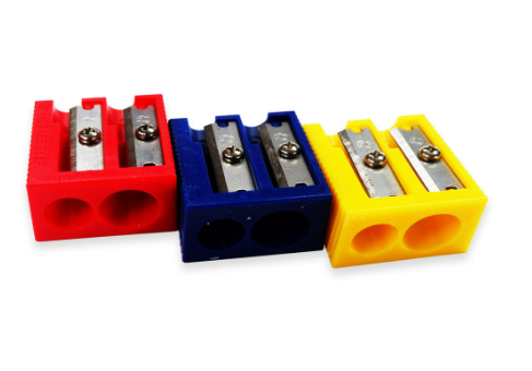 Staedtler Two-Hole Sharpener Assorted Colors 20.82x20.82x25.91cm 510 60KP5002 - School Supplies