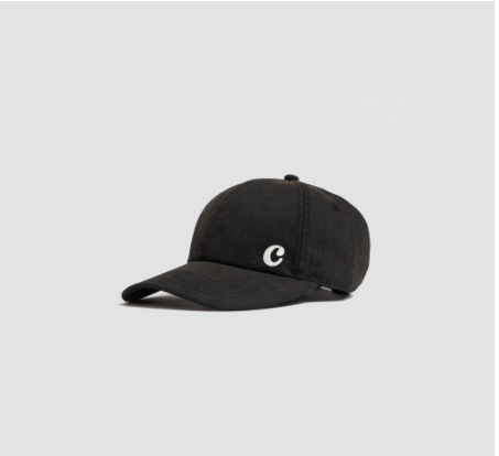 Penshoppe Varsity Cap With Patch Embroidery For Men and Women (Black/Brown)