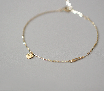 S925 Sterling Silver K Gold Plated Bracelet Female