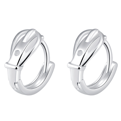 Silver CE18 Fashion Jewelry Accessory Clip Earrings
